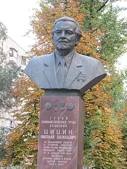 Бюст Цицин Н.В.