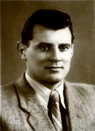 Фото В. Ф. Маслова из выпускного альбома Харьковского юридического института 1962 года