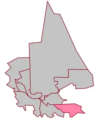 Ватаженский сельсовет на карте