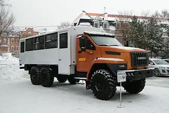 Вахтовый автобус Урал NEXT.