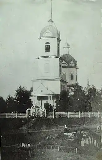 Введенская церковь в Лаве.