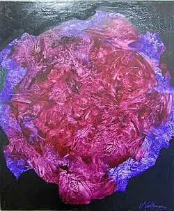 «Экзопланета № 2»,  Х/м, смеш. техника,  102х82, 2017