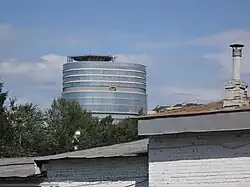 Вертолётная площадка на крыше НИИ имени Алмазова.