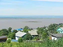 Вид из села на окрестности