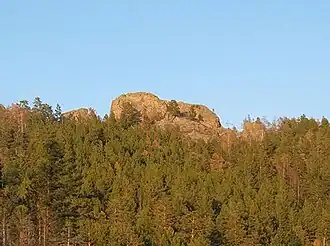 Вид на Гыршелунский Камень