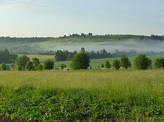 Вид на Исакову гору