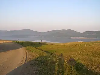 Вид на Узункуль с Ташьяра