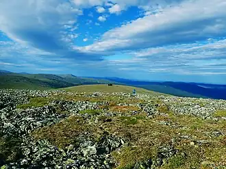 Вид на гору Пурамунитур со склона горы Саклаимсоричахл