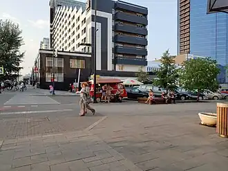 Вид проспекта Мира у БЦ «Метрополь»