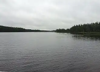 Вид с северо-западного берега