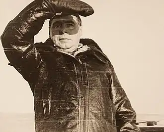 Л. А. Матушкин во время межтеатрового перехода на «К-223», 1980 год