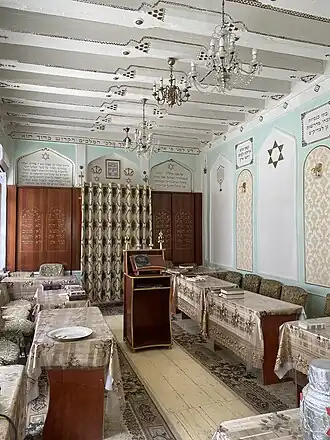 Внутри синагоги