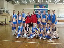 Волейбольная команда «Индезит» — победитель турнира первой лиге 2013/14