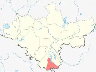 Володарское сельское поселение (Ленинградская область) на карте