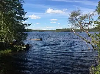 Вонгозеро. Вид с моста