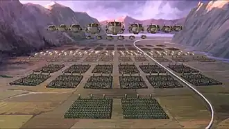 Армия Кувиры на подходе к Заофу