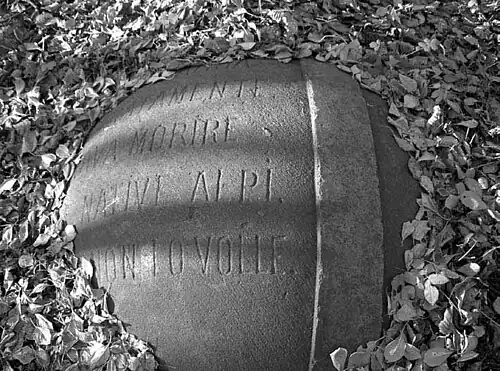 Надгробие сферической формы59°57′57″ с. ш. 30°22′07″ в. д.HGЯO