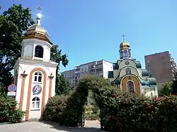 Храмовый комплекс Святого князя Владимира (УПЦ КП) — колокольня и церковь