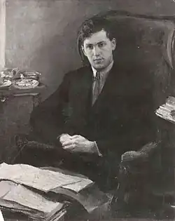 Портрет работы Э. О. Визеля. 1928 г.