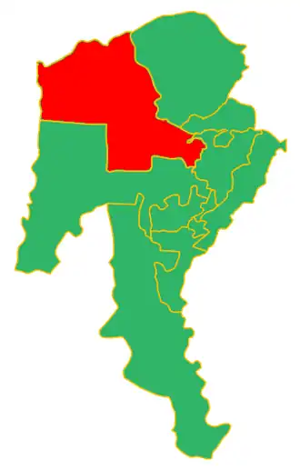 Хуросон на карте