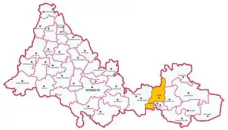 Гайский муниципальный округ на карте