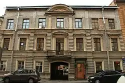 Домовладение Е. А. Занадворской, Галерная улица, дом № 59