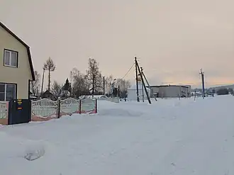 Дом Культуры и часовня. Вид с улицы Садовая