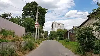 начало улицы — вид со стороны Андреевской улицы