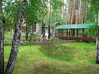 Ганина Яма, вид с юго-востока на северо-запад, 2012 год