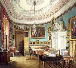 Овальный кабинетимператора Павла I, 1877 г.