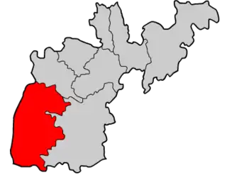 Гдовский уезд на карте