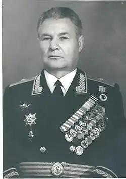 Генерал-майор Федоренко Ф. И., 1978 год