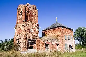 Церковь Георгия Победоносца в селе Ломинцево