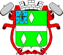 Проект герба Артёмовска (Кёне) — три кристалла соли