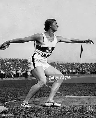Гизела Мауэрмайер на Олимпийских играх 1936 года