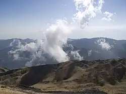 На вершине горы Тахталы