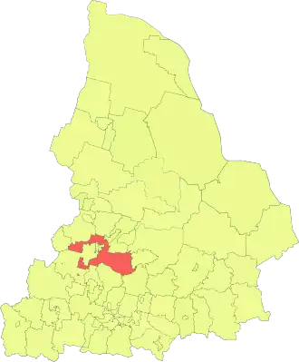 Горноуральский городской округ на карте