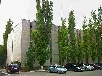 Здание архива, архитектор В. Б. Кондрацкий