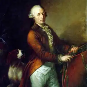 Портрет И. Ф. Грота. 1788Холст, масло. 134 × 102 смРусский музей, Санкт-Петербург