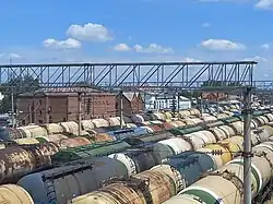 станция Сальск, грузовые составы