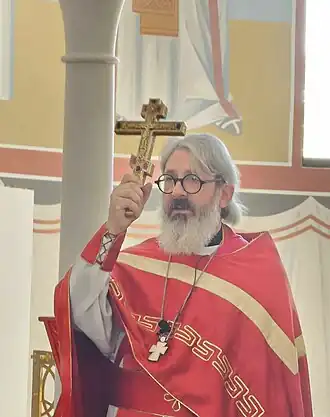 Иоанн Гуaйта в Храме Преображения Господня в г. Эстепона. 2024 год