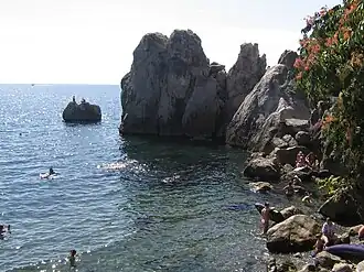 Вид на море с дачи