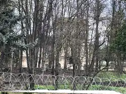 Дворец со стороны современного Пушкинского сквера