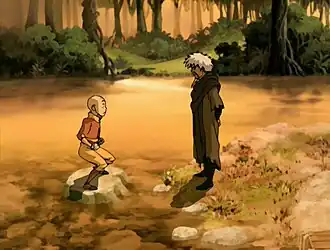 Дезертир Джонг Джонг готовит Аангак обучению