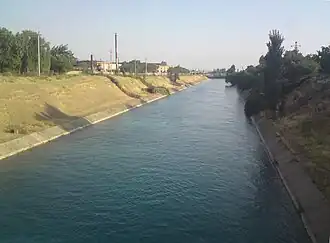 Канал ниже Чирчикской ГЭС им. Логинова