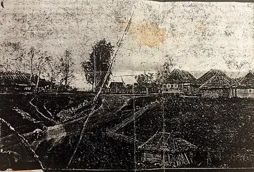 Деревня Монастырьки. 1910—1920 гг.