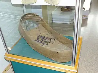 Подвесная колыбель в музее села Сикачи-Алян