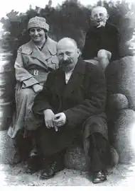 Софья Дзержинская с мужем и сыном, 1924 год