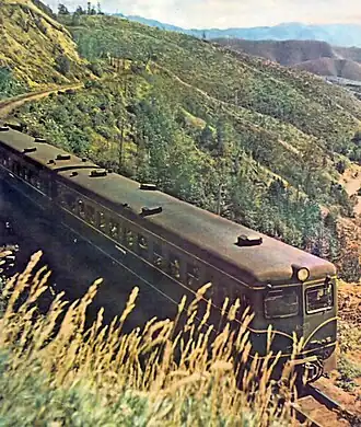 Дизель-поезд А1 на маршруте