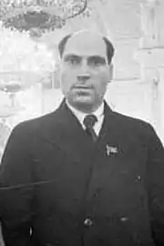 Д. И. Антонов на XVIII съезде (1939)